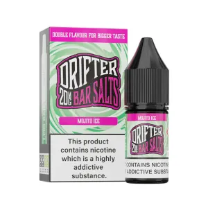 Drifter Bar Salt Mojito Ice 10ml Nic Salt E-Liquid