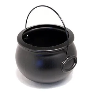 8" Cauldron Container - Black