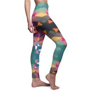 Abstract Geometric Yoga Pants