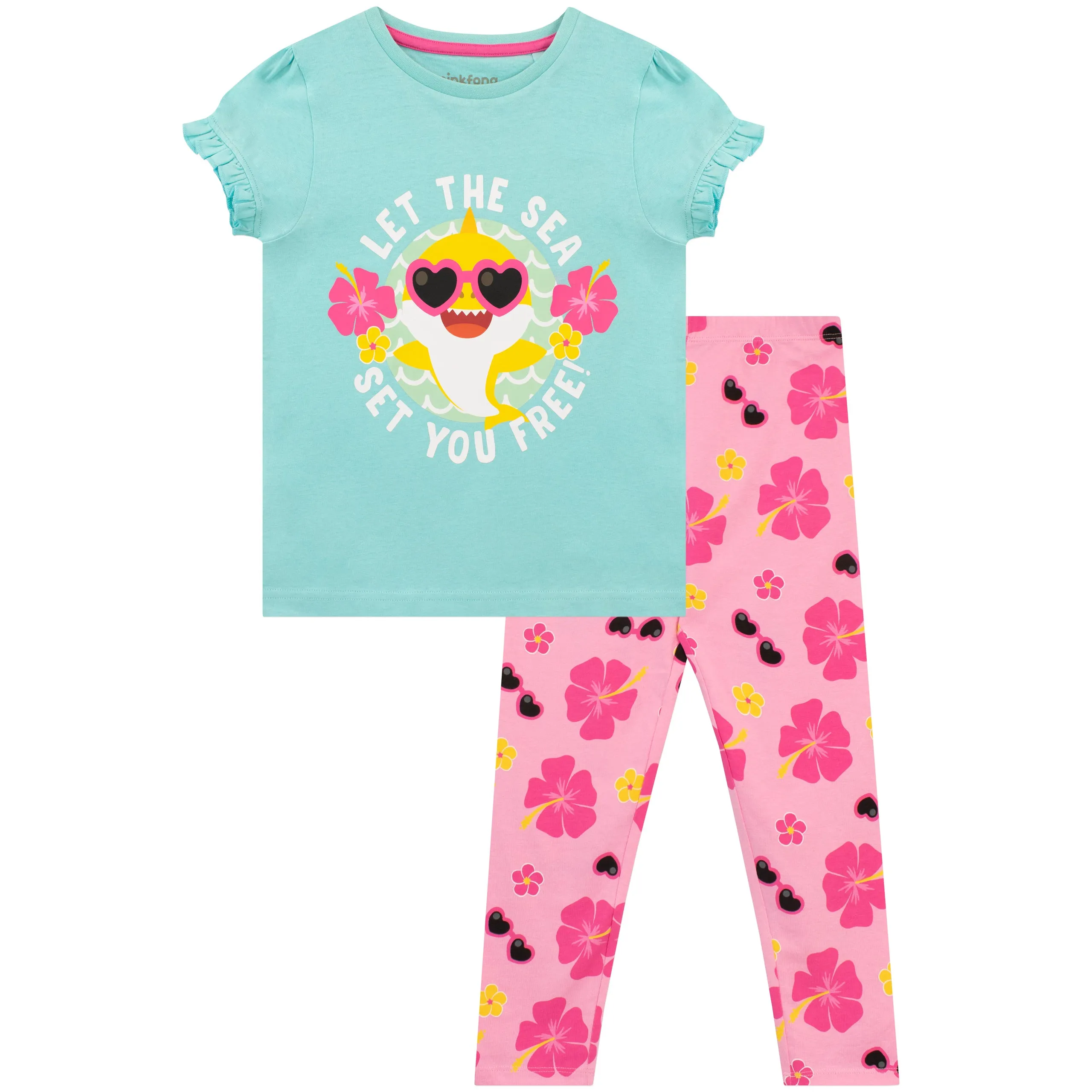 Baby Shark T-Shirt and Leggings Set