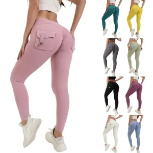 Butt Lifting Cargo Leggings