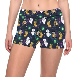 Disney Wall-E Love Needs No Words Women's Short Leggings