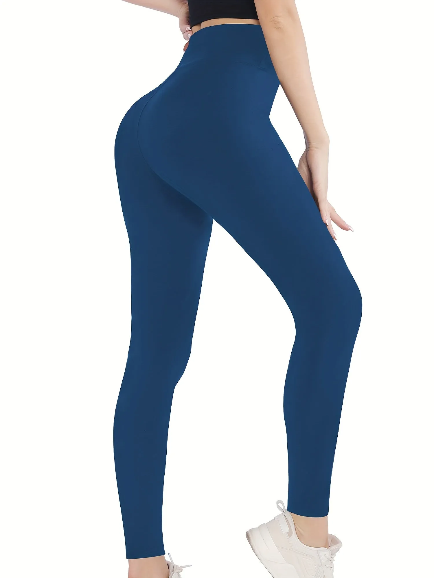 High waist skinny leggings for women  perfect for workouts