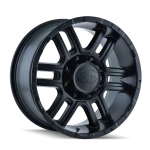 ION 179 | MATTE BLACK | 6x139.7 | 17x8 | 10mm