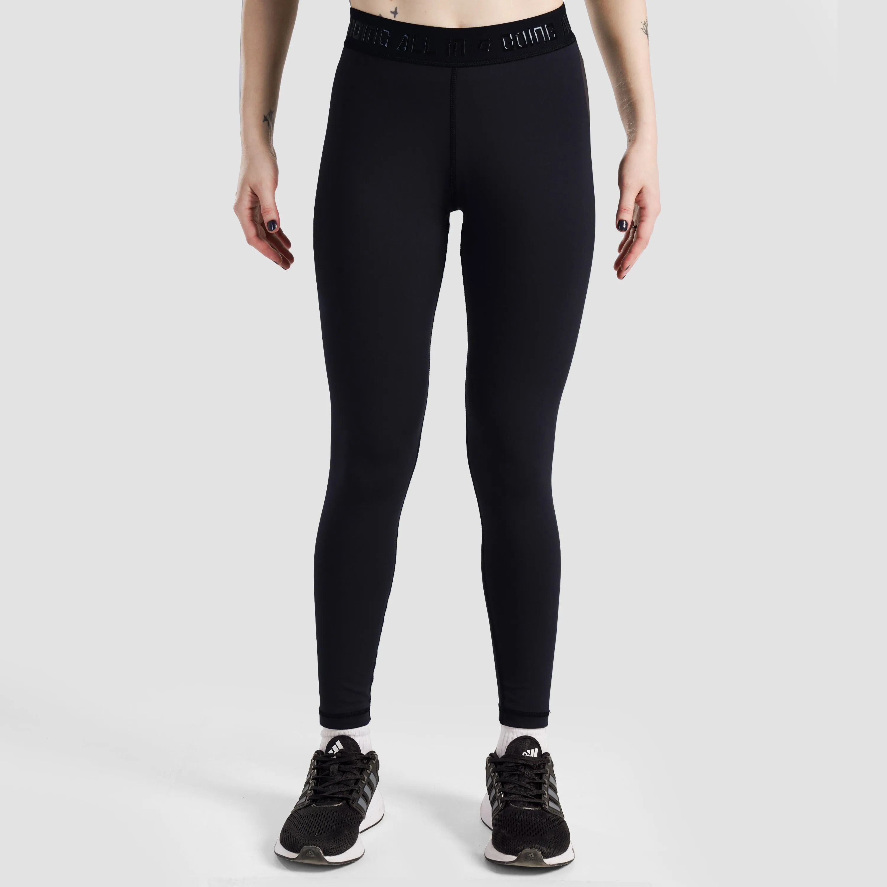 Run Rise Leggings (Charcoal)