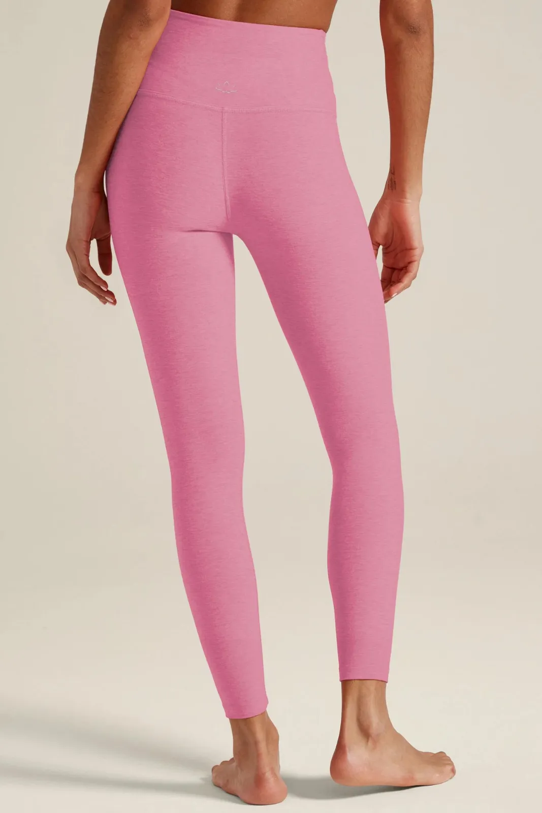 Spacedye At Your Leisure Midi Legging, Pink Bloom Heather