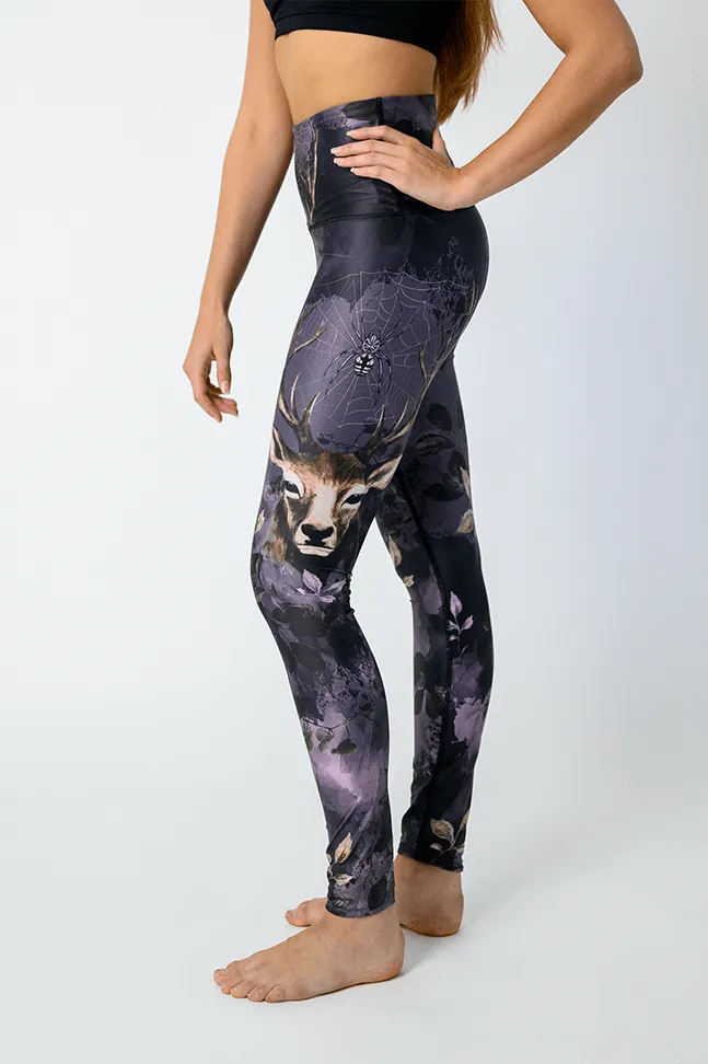 Symbiosis Printed Yoga Leggings