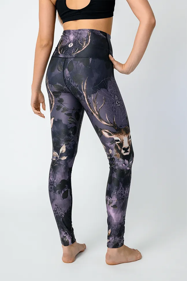 Symbiosis Printed Yoga Leggings