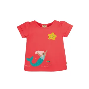 Watermelon/Mermaid Lia Applique Pocket Top - 1 Left Size 18-24 months