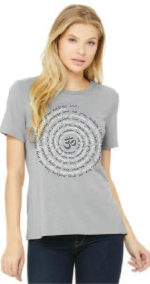 Zen Spiral Relaxed Short Sleeve Tee